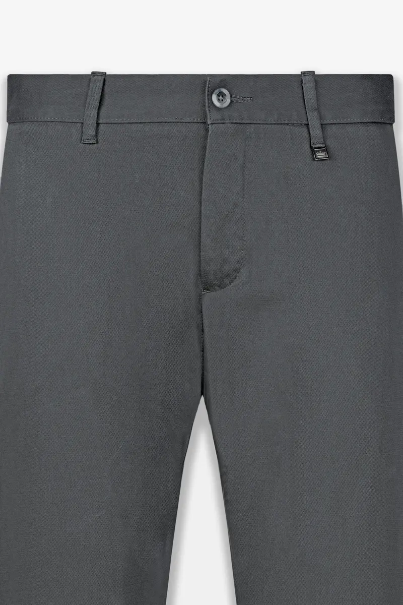 Chicago Gray Premium Cotton Chinos Pant 5