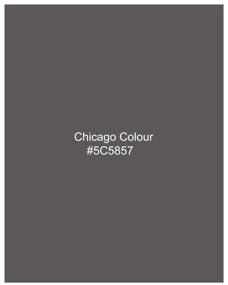 Chicago Gray Textured Waistcoat 7