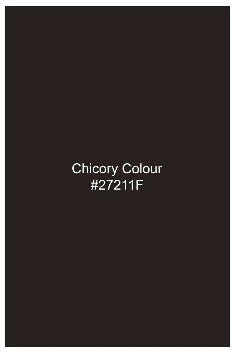 Chicory Brown Windowpane Wool Rich Suit 17