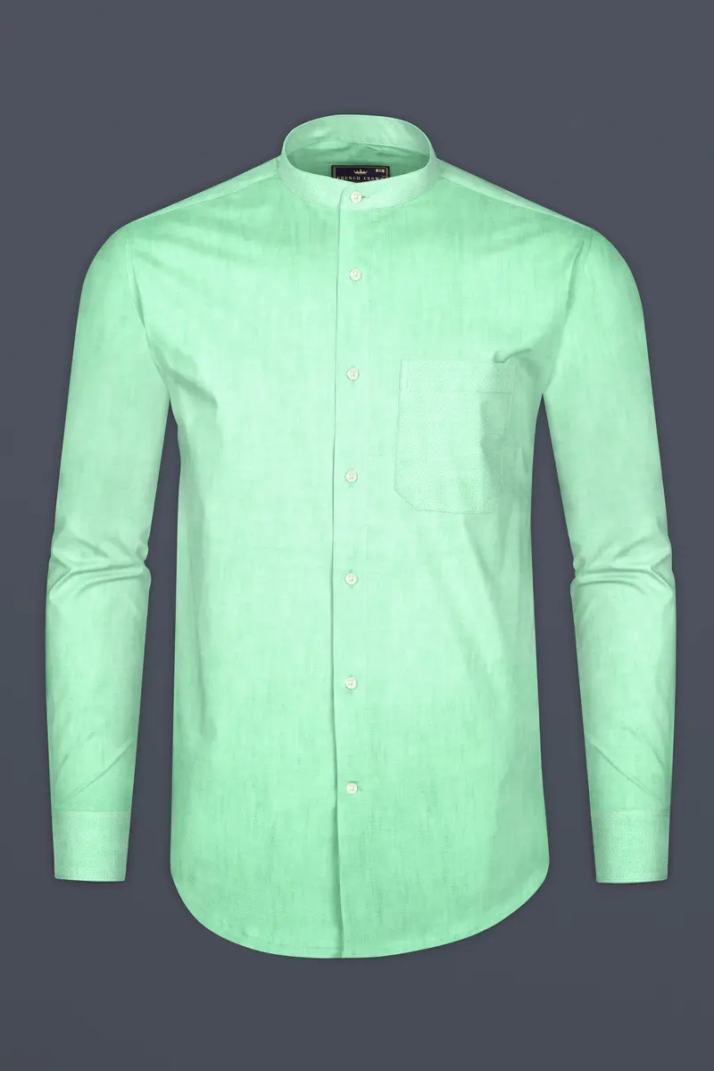 Chinook Green Luxurious Linen Shirt 4