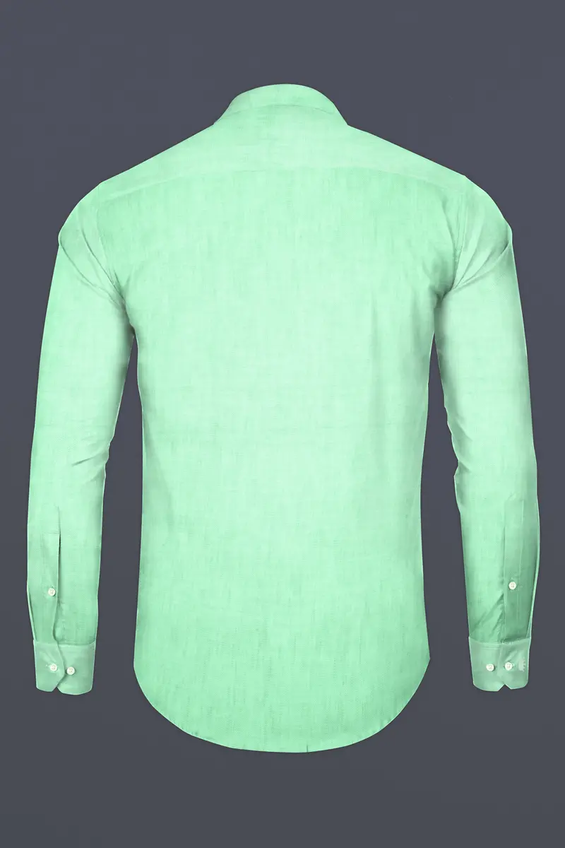 Chinook Green Luxurious Linen Shirt 5