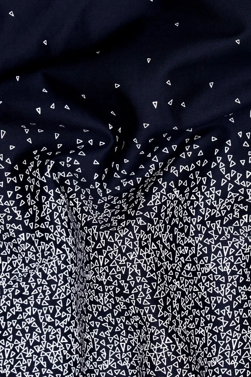 Cinder Blue And White Super Soft Premium Cotton Shirts 3