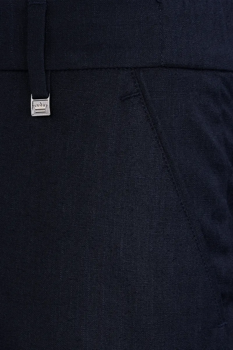 Cinder Blue Premium Cotton Single Breasted Sports Suit 14