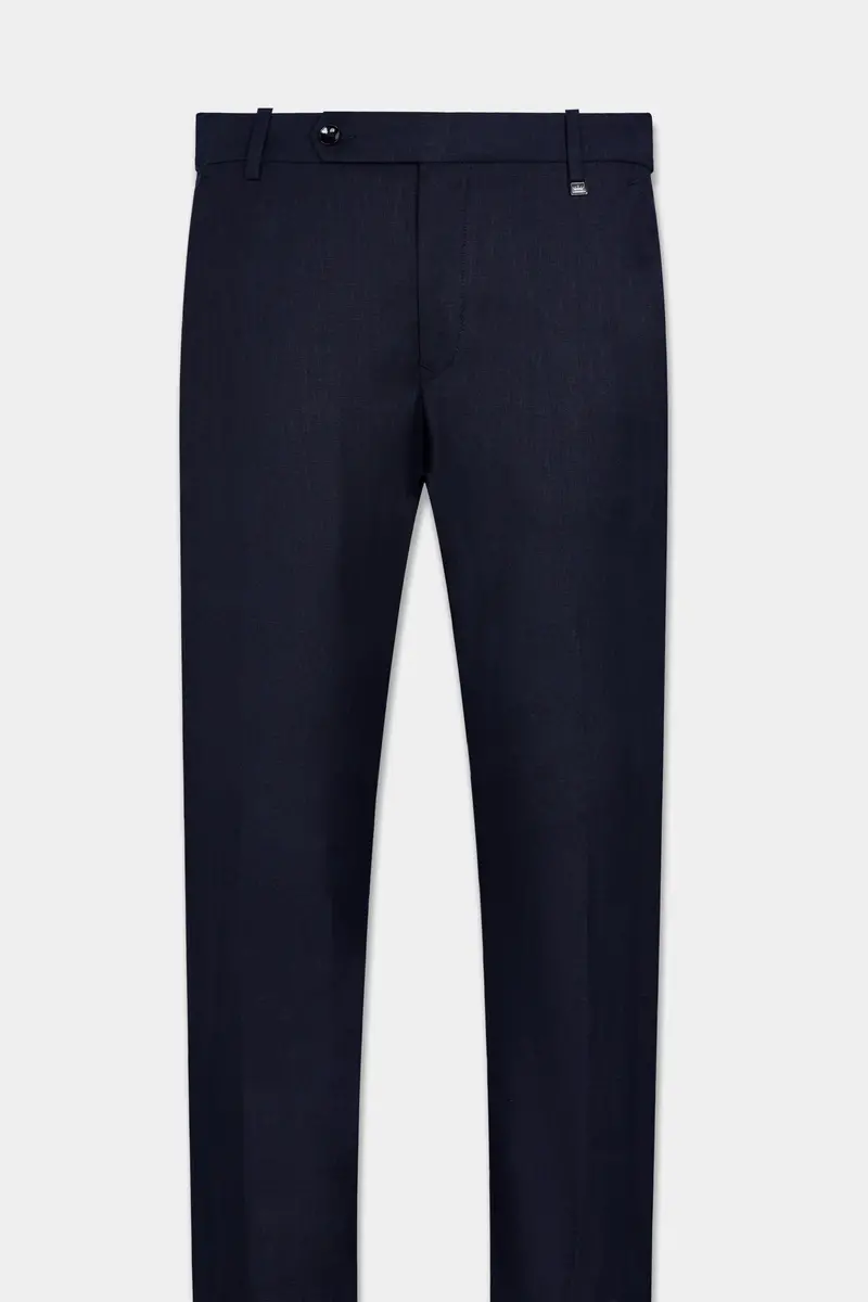 Cinder Blue Premium Cotton Stretchable Waistband Pant 4