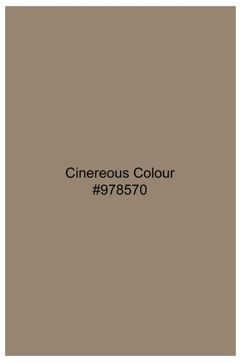 Cinereous Brown Textured Wool Rich Single Breasted Blazer 10