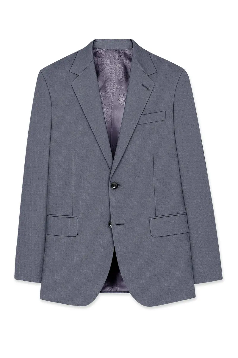 Cineris-Shuttle Gray Luxurious Linen Single Breasted Stretchable Traveler Blazer 7