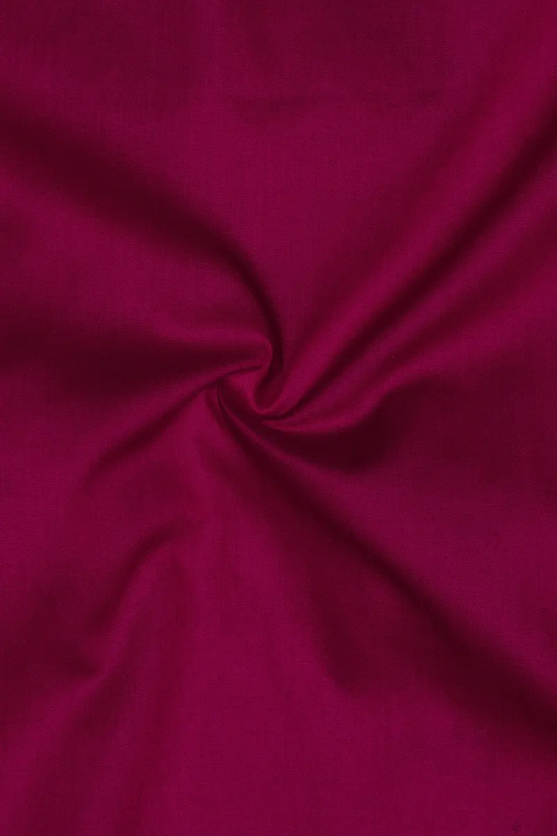 Claret Maroon Super Soft Premium Cotton Shirt 3
