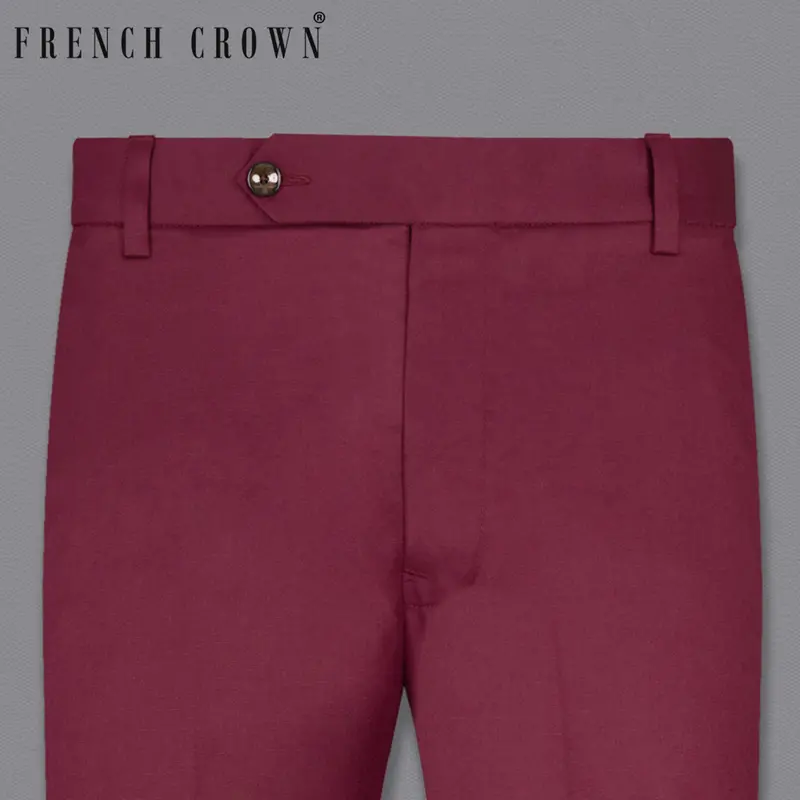 Claret Woolrich Pant 1