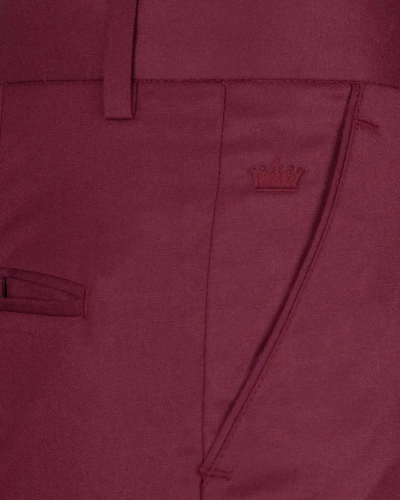 Claret Woolrich Pant 5
