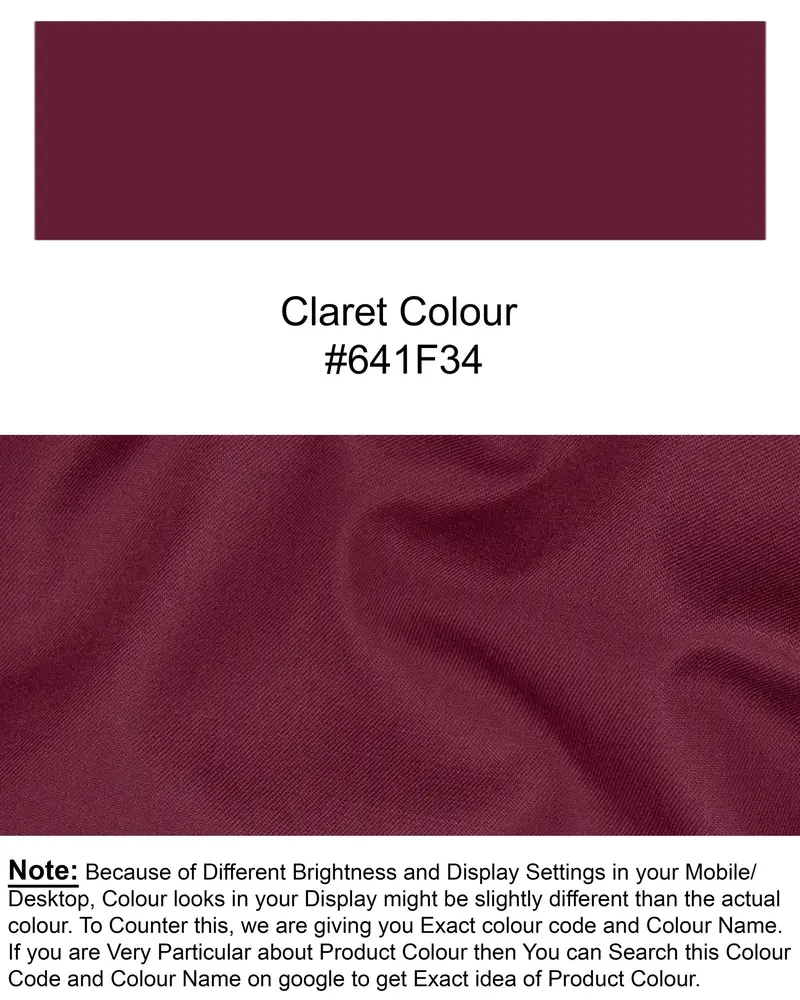 Claret Woolrich Pant 7