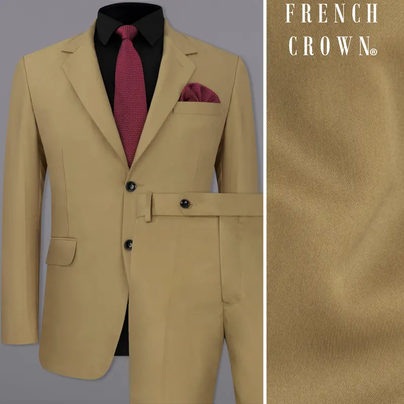 Clay Creek Brown Single Breasted Suit 1