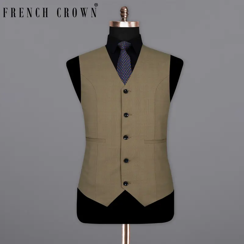 Clay Creek Plaid Wool Rich Waistcoat 1