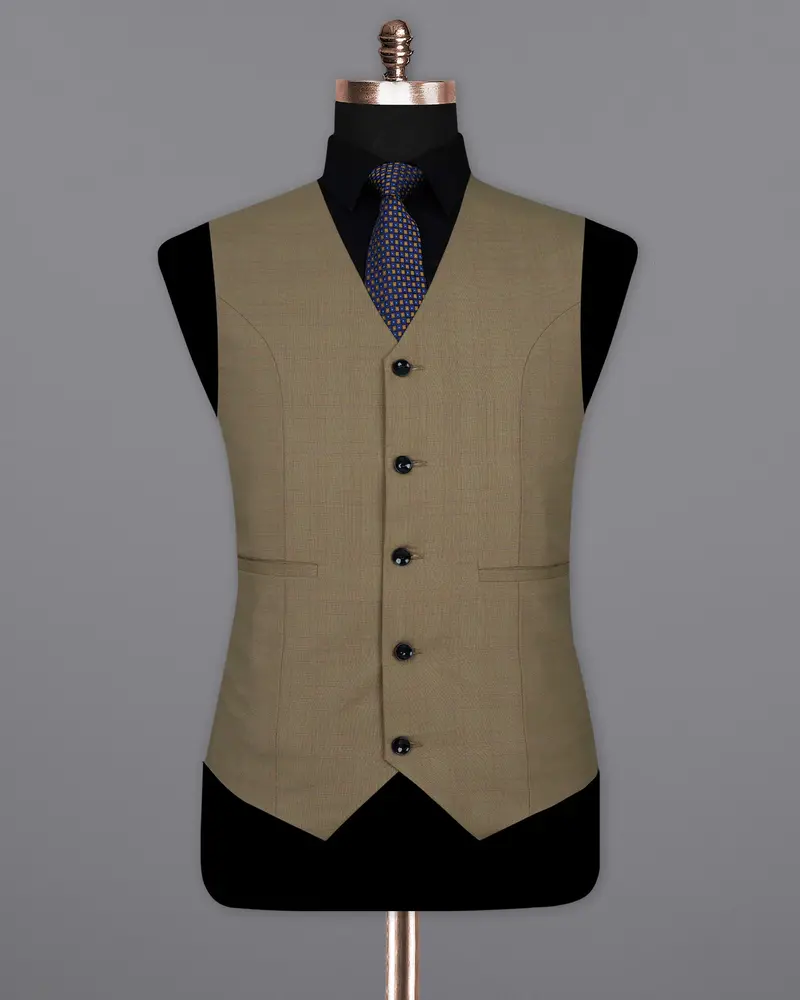 Clay Creek Plaid Wool Rich Waistcoat 2