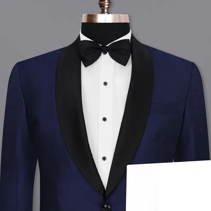 Cloud Burst Blue Designer Tuxedo Suit 1