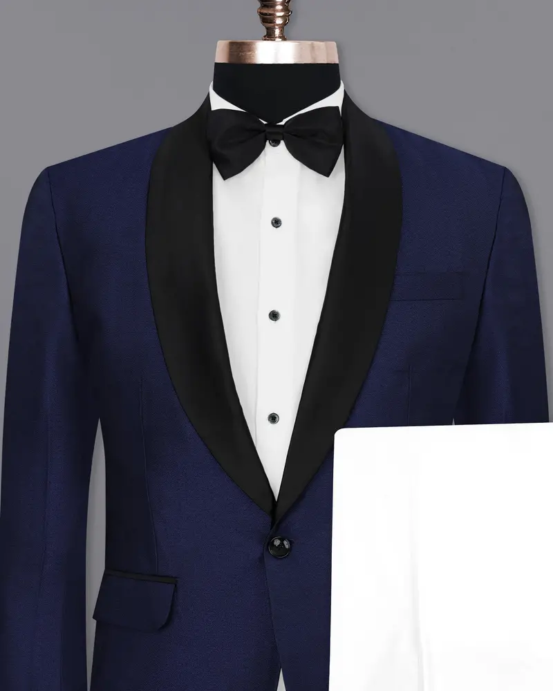 Cloud Burst Blue Designer Tuxedo Suit 2