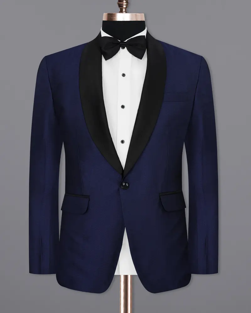 Cloud Burst Blue Designer Tuxedo Suit 9