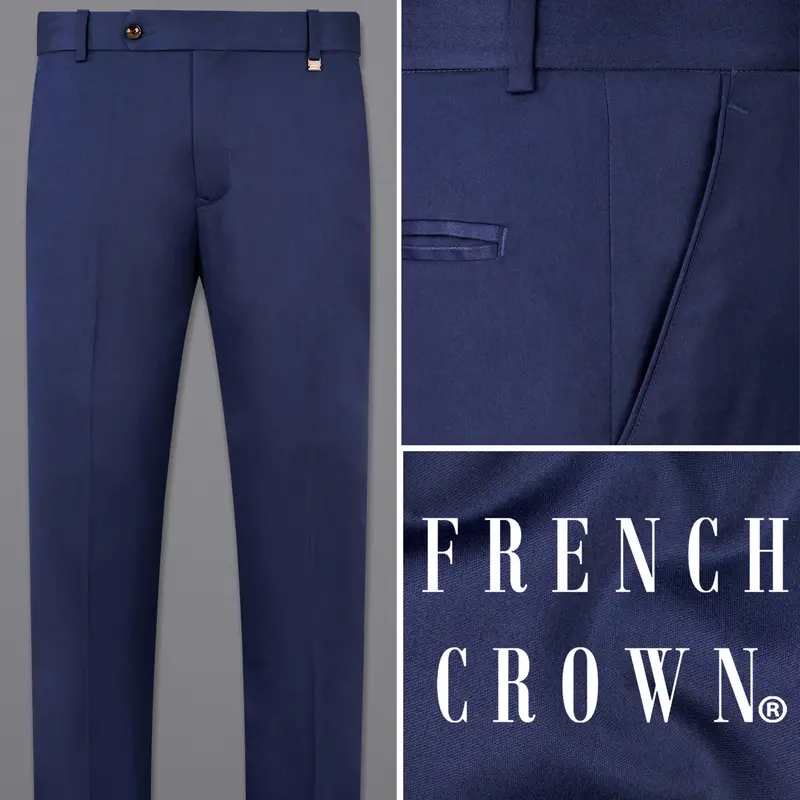 Cloud Burst Blue Pants 1
