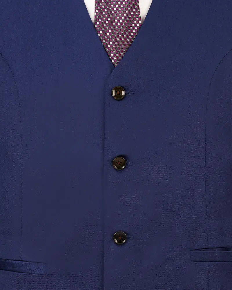 Cloud Burst Blue Waistcoat 5