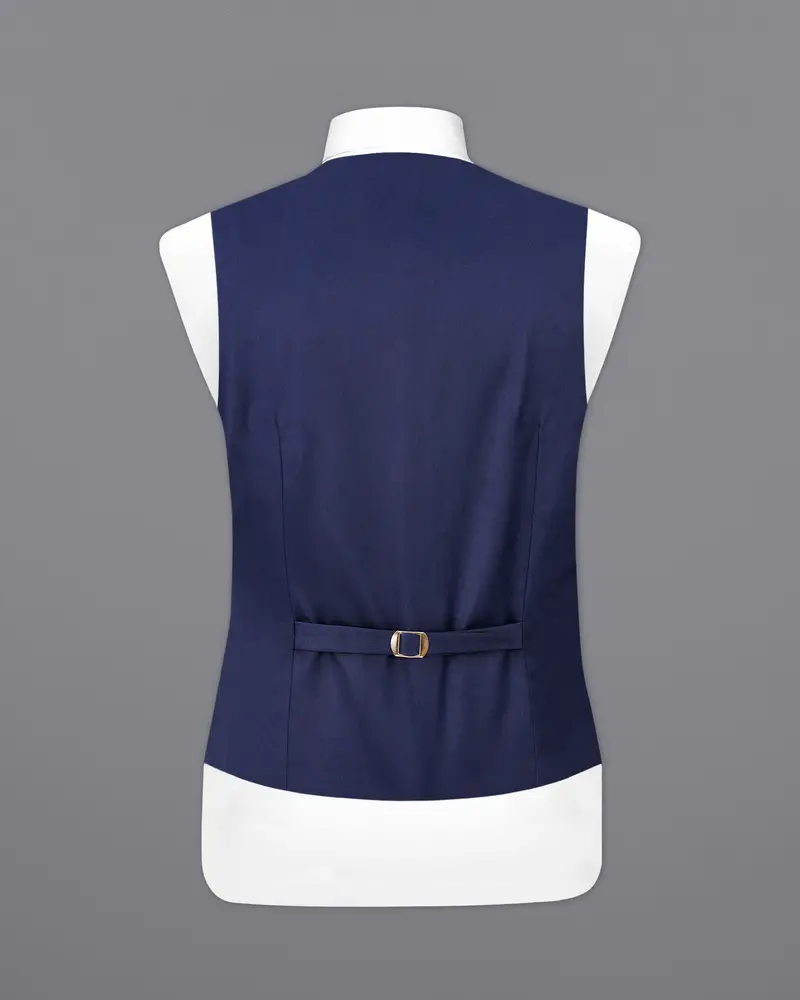 Cloud Burst Blue Waistcoat 6