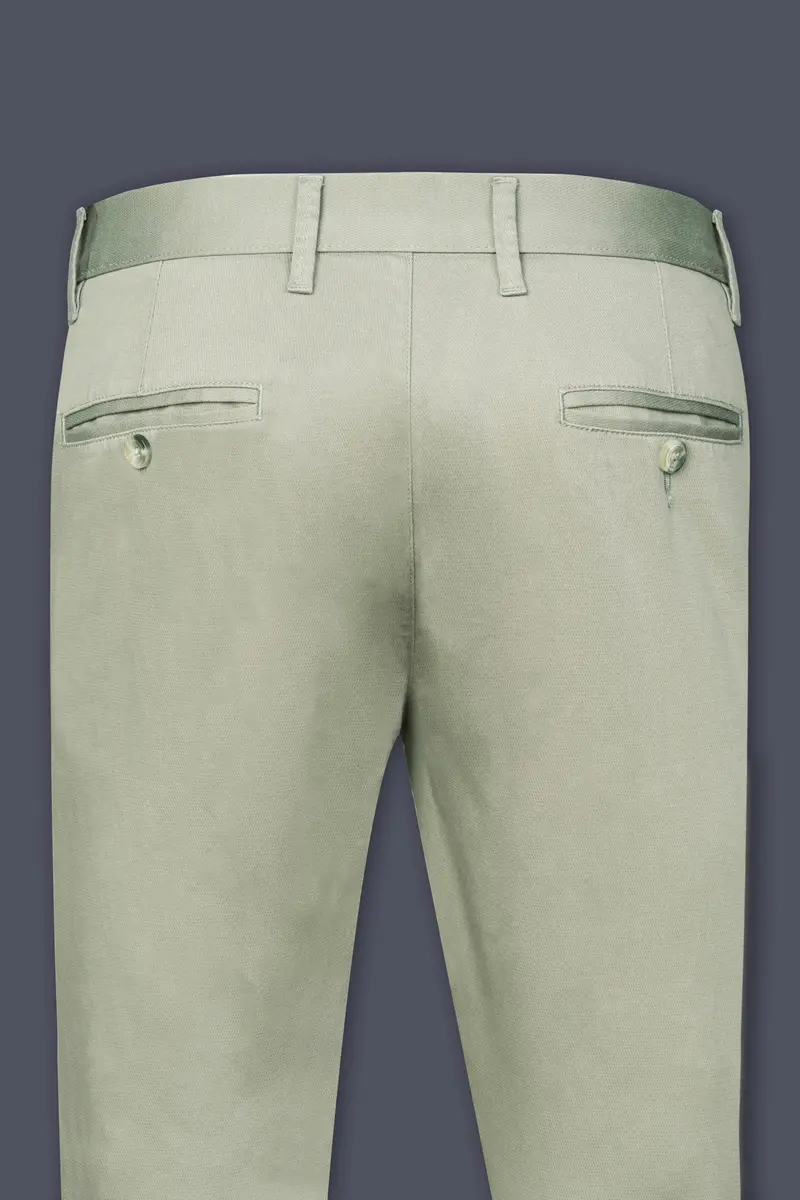 Cloud Green Premium Cotton Chinos Pant 6