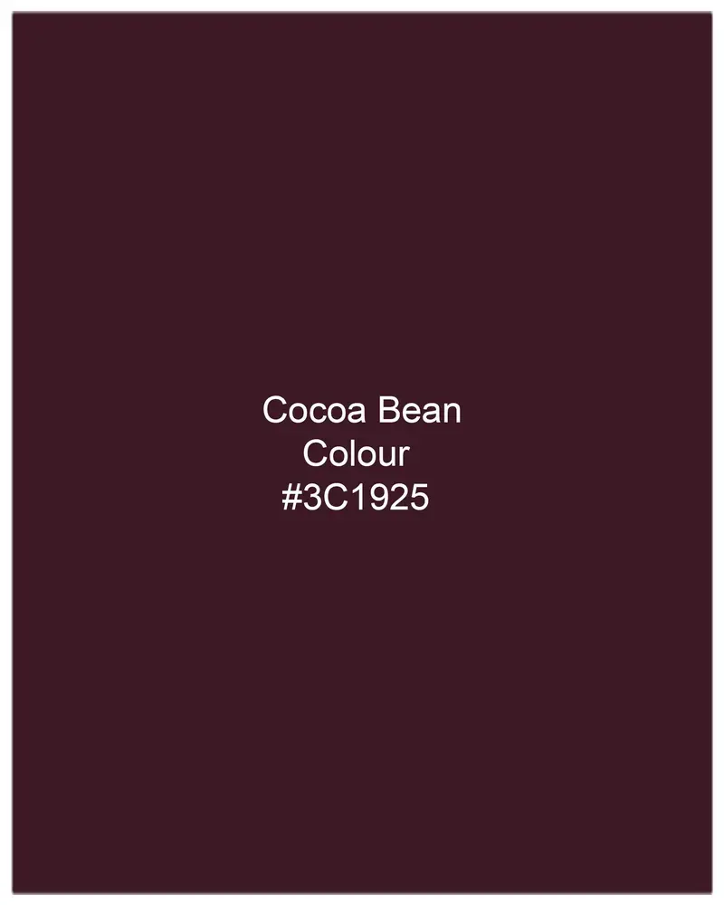 Cocoa Bean Maroon Waistcoat 8