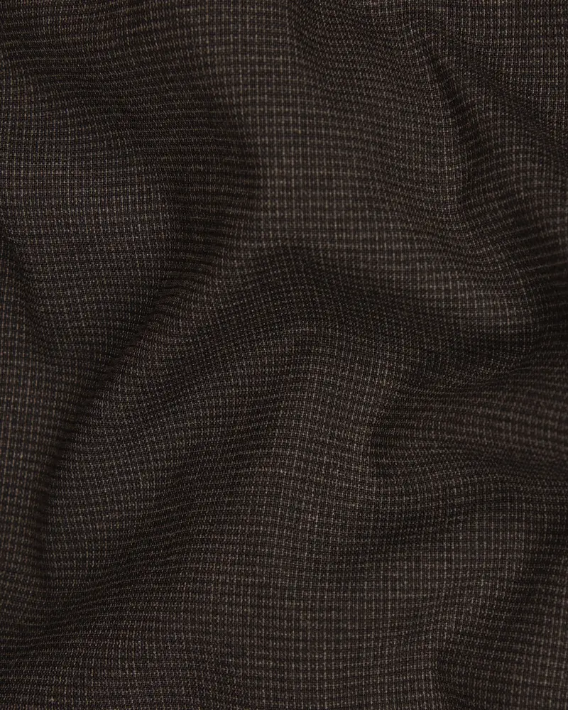 Coffee Bean Brown Premium Cotton Waistcoat 3