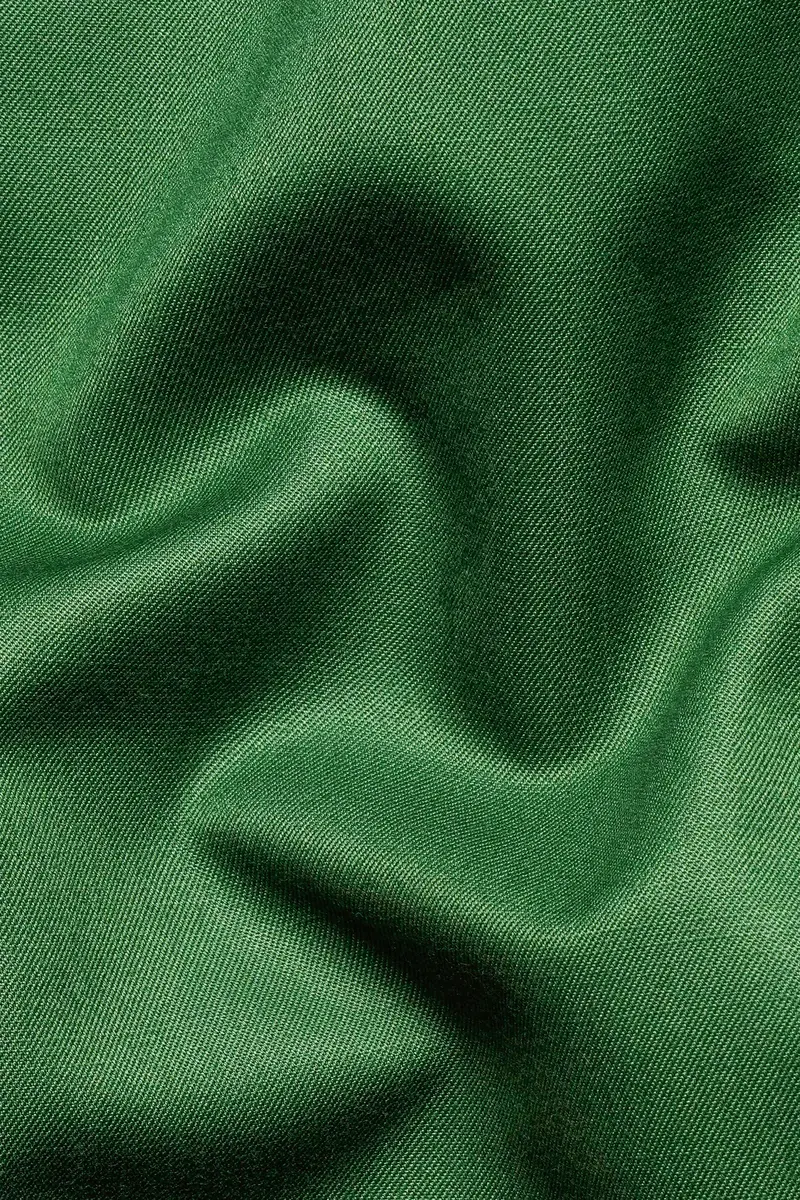 Como Green Cross Placket Bandhgala Wool Rich Blazer 3