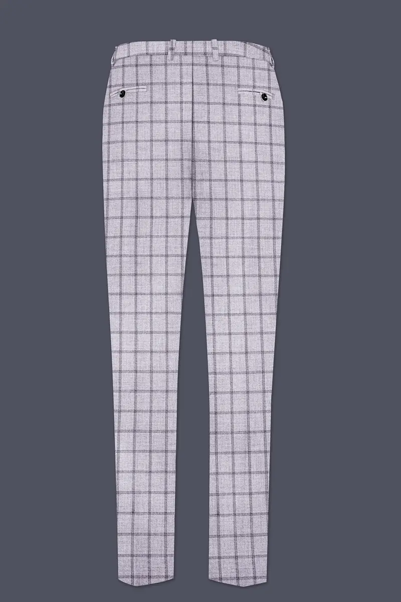 Concord Gray Plaid Pant 5