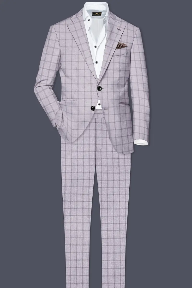 Concord Gray Plaid Pant 7