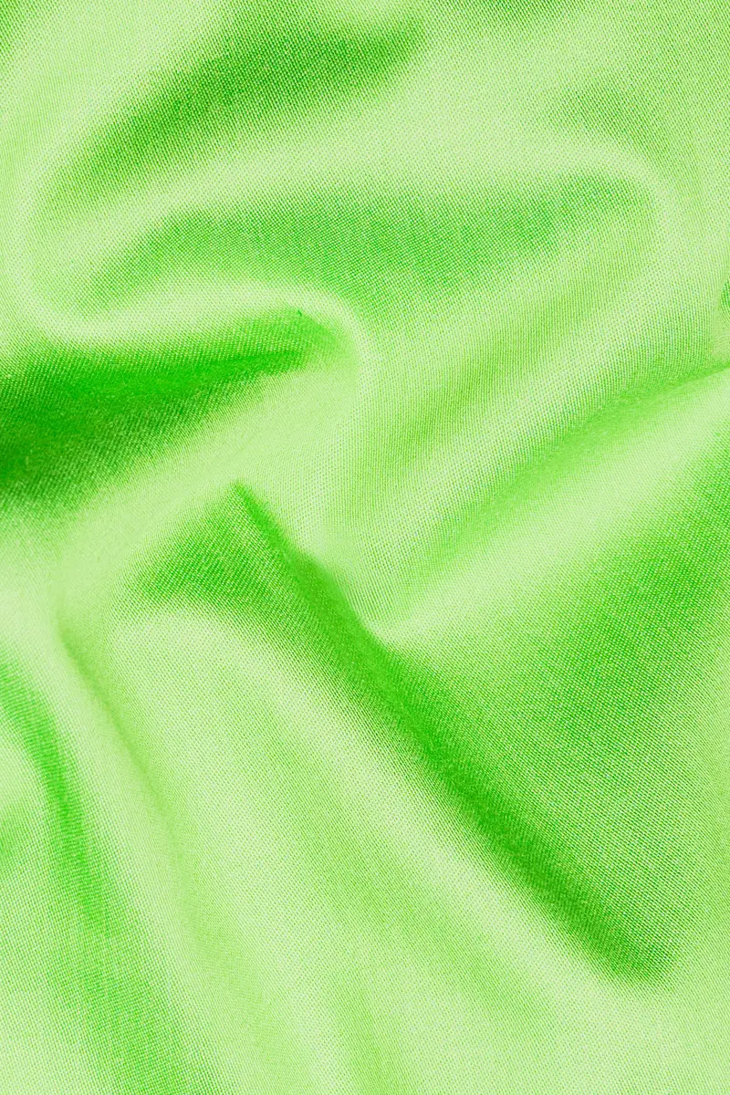 Conifer Green Super Soft Premium Cotton Designer Shirt 3