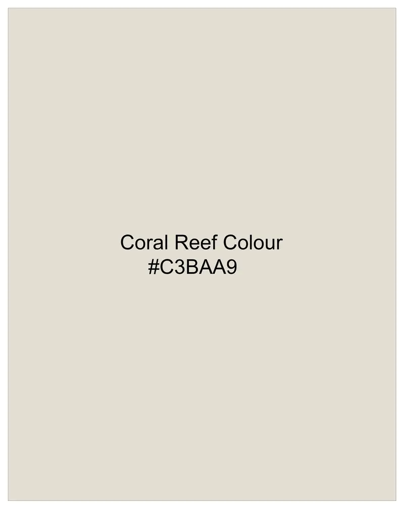 Coral Reef Cream Luxurious Linen Blazer 11