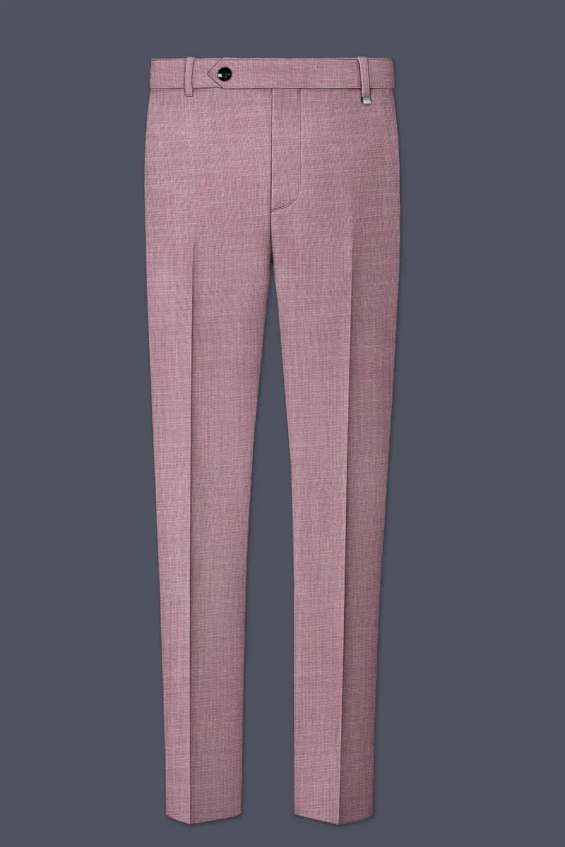 Coral Tree Red Textured Pant 2