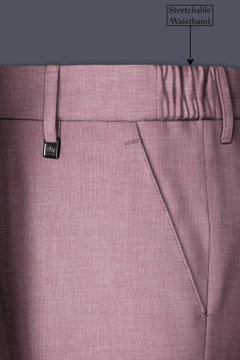 Coral Tree Red Textured Pant 6