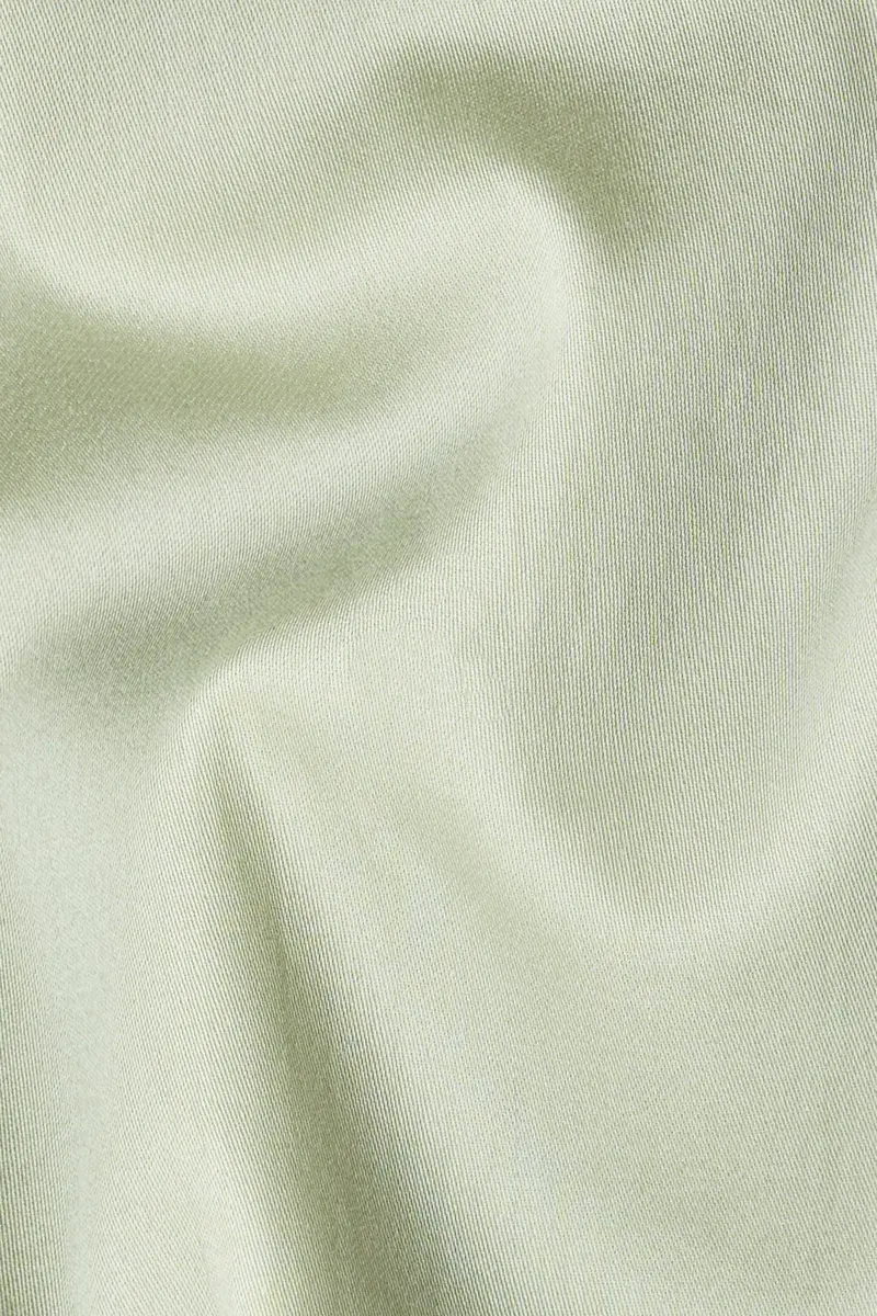 Coriander Green Subtle Sheen Super Soft Premium Cotton Kurta Set 3