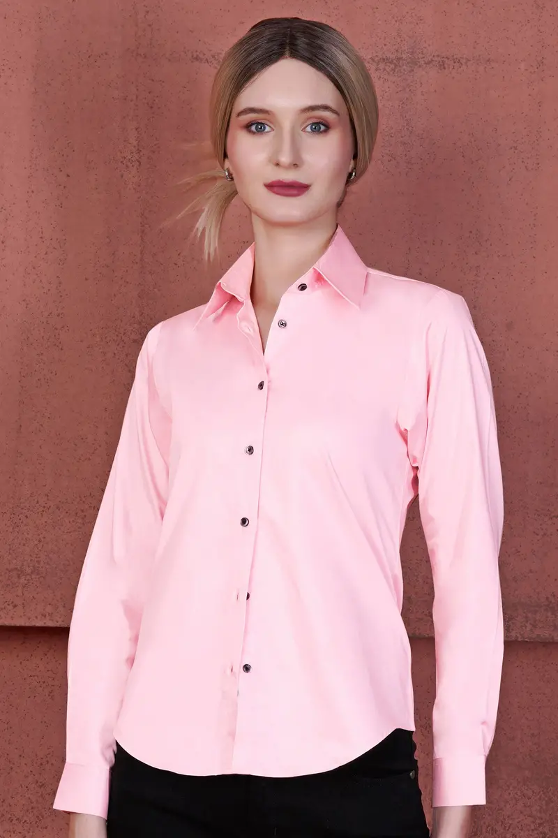 Cosmos Pink Premium Cotton Shirt 6