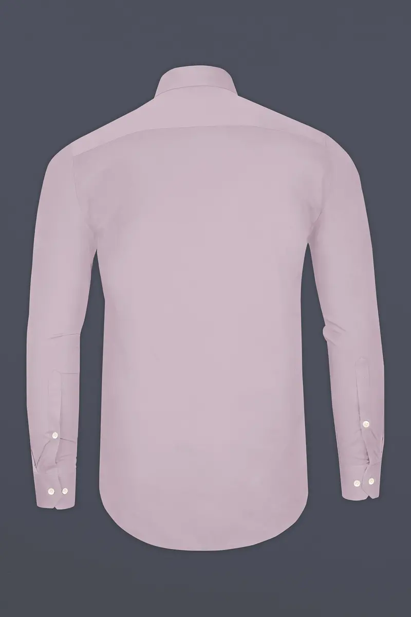 Coutaro-Plum Pink Subtle Sheen Super Soft Premium Cotton Tuxedo Dress Shirt 7
