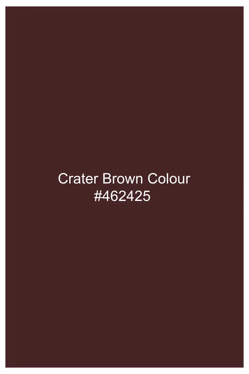 Crater Brown Lord Buddha Hand Painted Super Soft Premium Cotton Designer Shirt 10