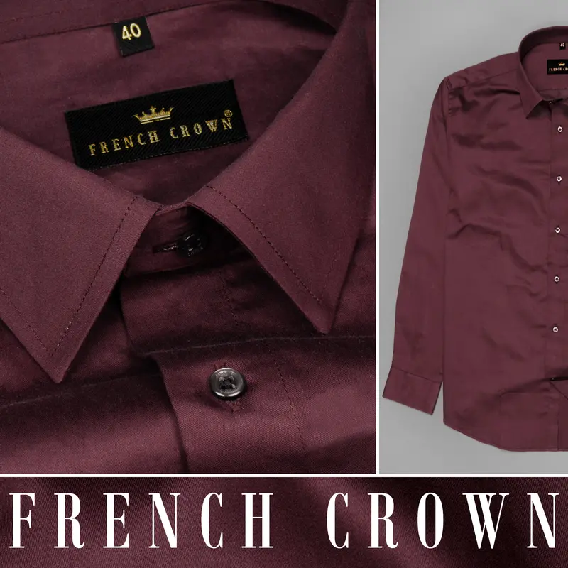 Crater Brown Premium Cotton Shirt 9