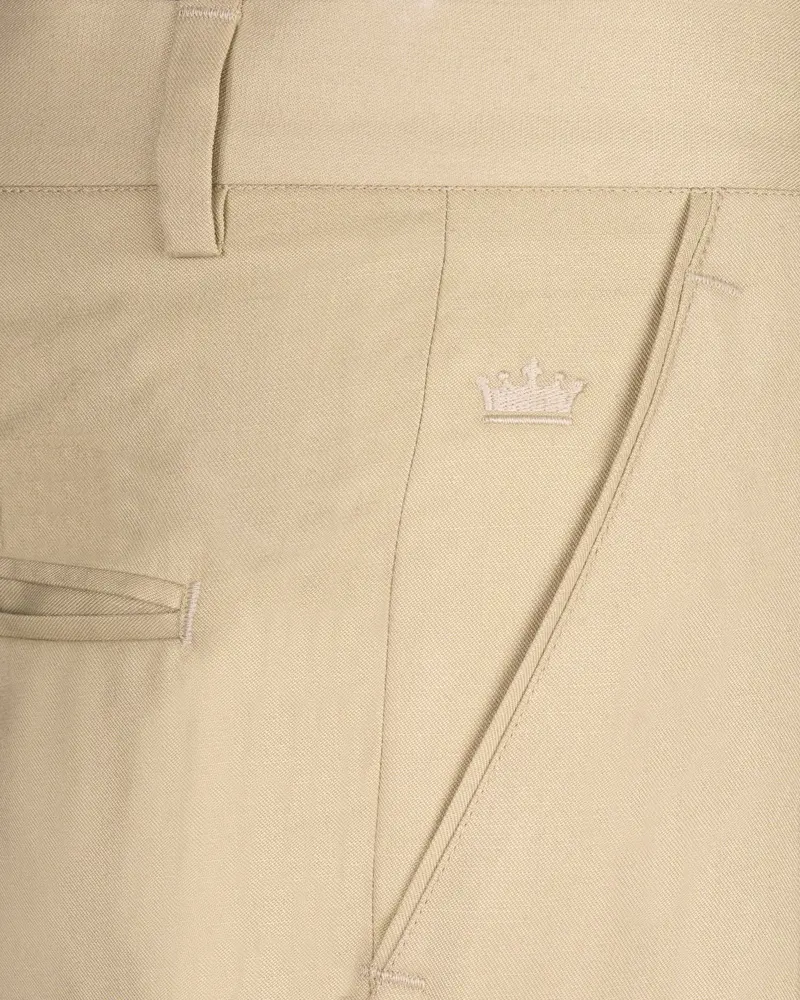 Cream Formal Pant 5