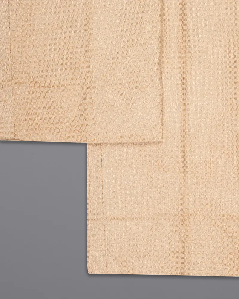 Cream Velvet Textured Premium Cotton Pant 5