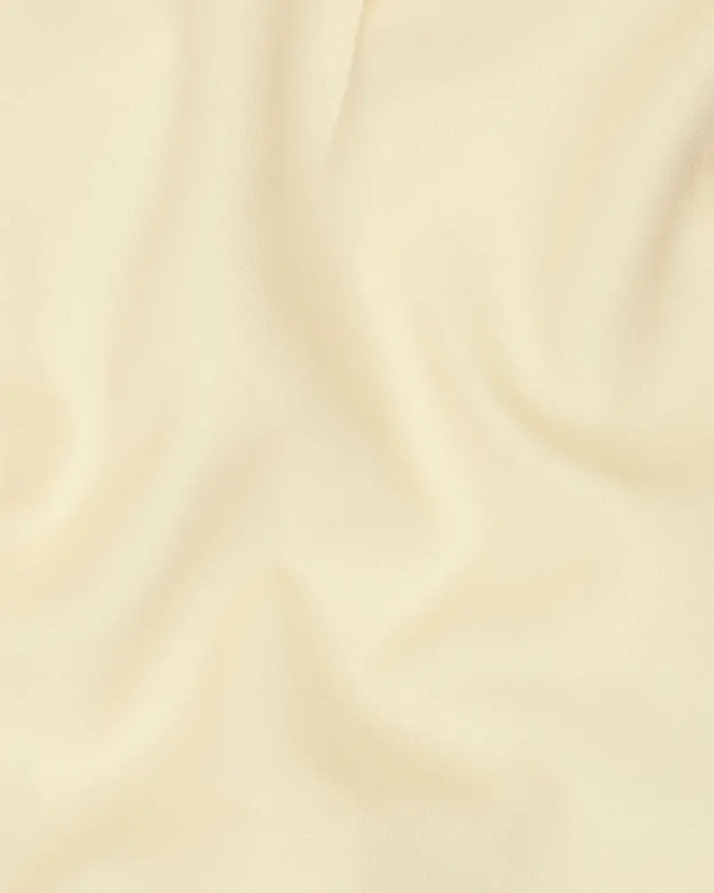 Cream Wool Blend Pant 3