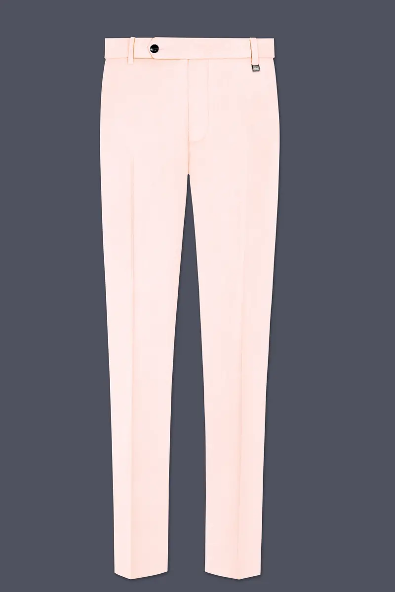 Cremivell-Almond Cream Velvet Peak Lapel Tuxedo Suit 13
