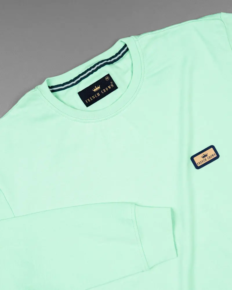 Cruise Blue Full Sleeve Premium Cotton Jersey Sweatshirt 4