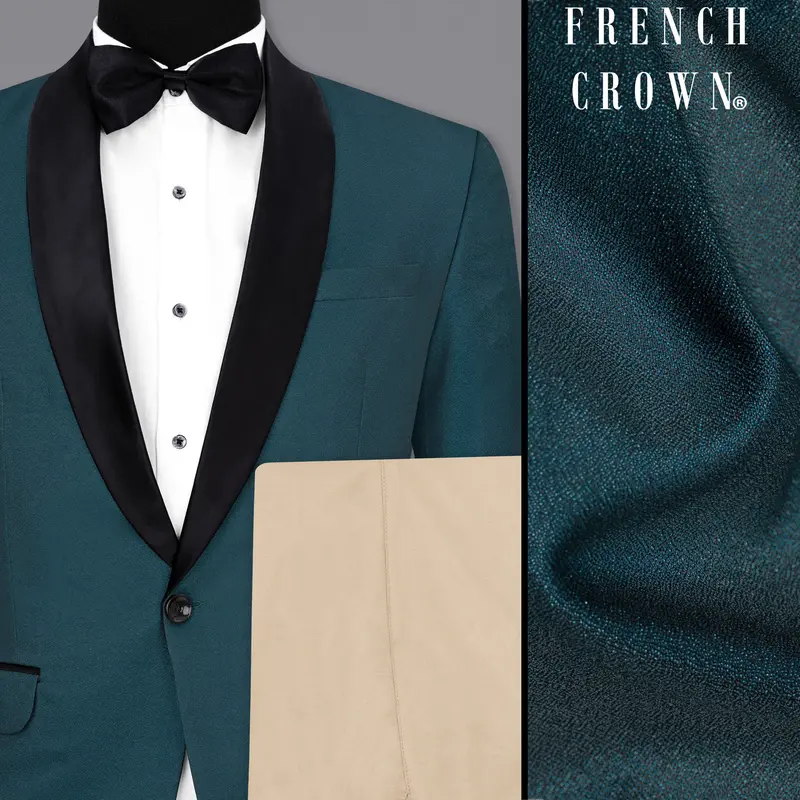Cyprus Green Designer Tuxedo Suit 1