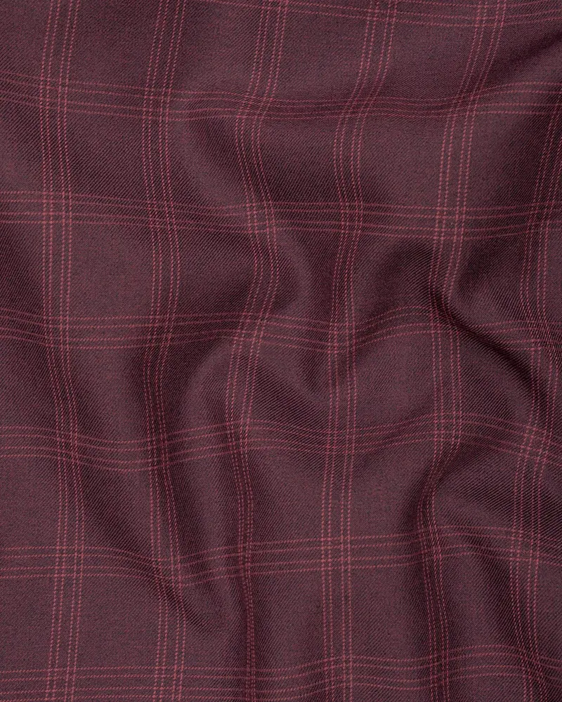 Dark Byzantium Plaid Pant 3