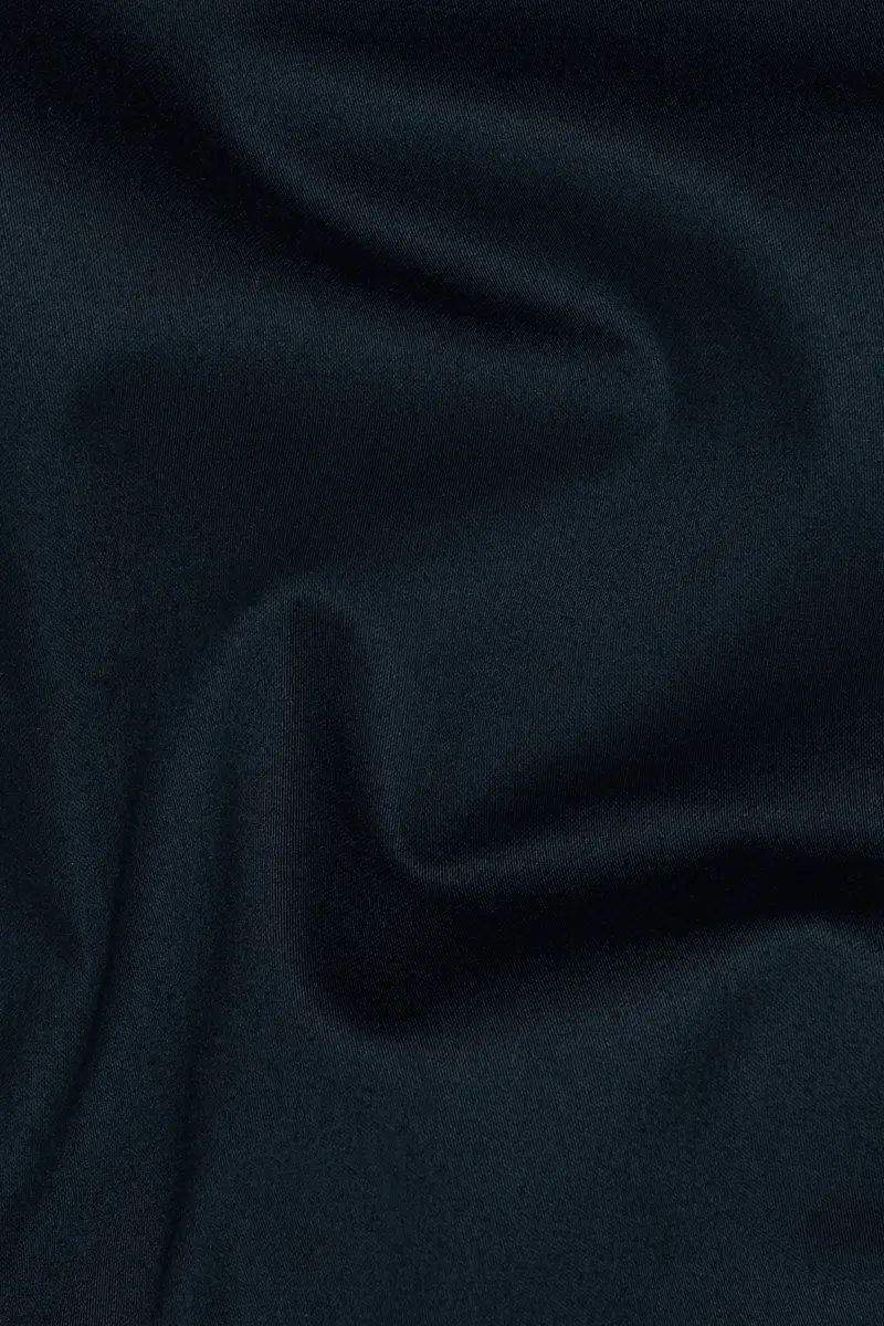 Dark Jungle Green Solid Premium Cotton Blazer 3