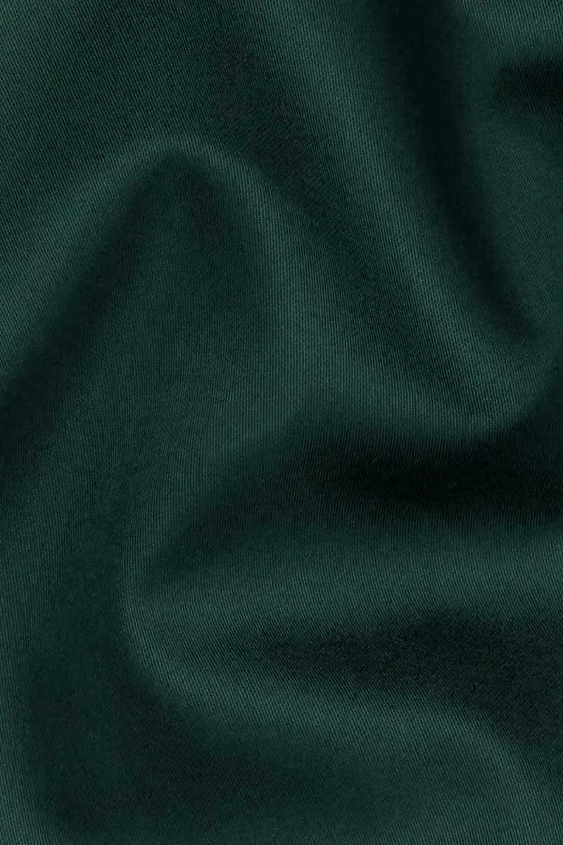 Dark Slate Green Premium Cotton Double Breasted Blazer 3