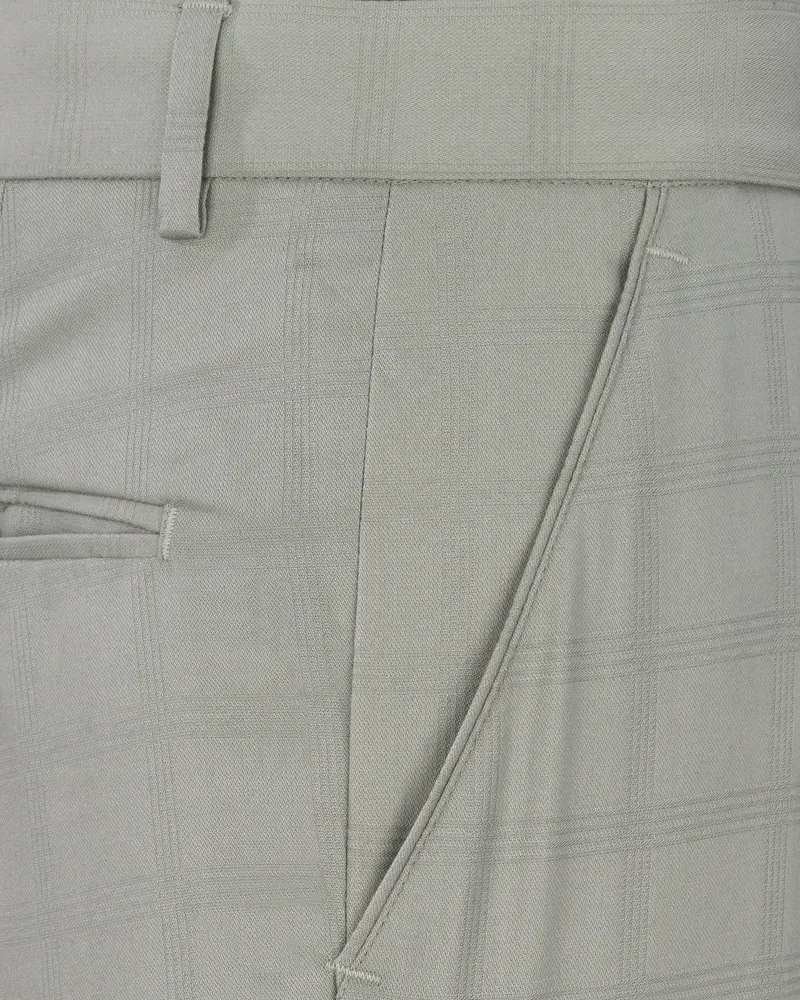 Dawn Gray Plaid Pant 5