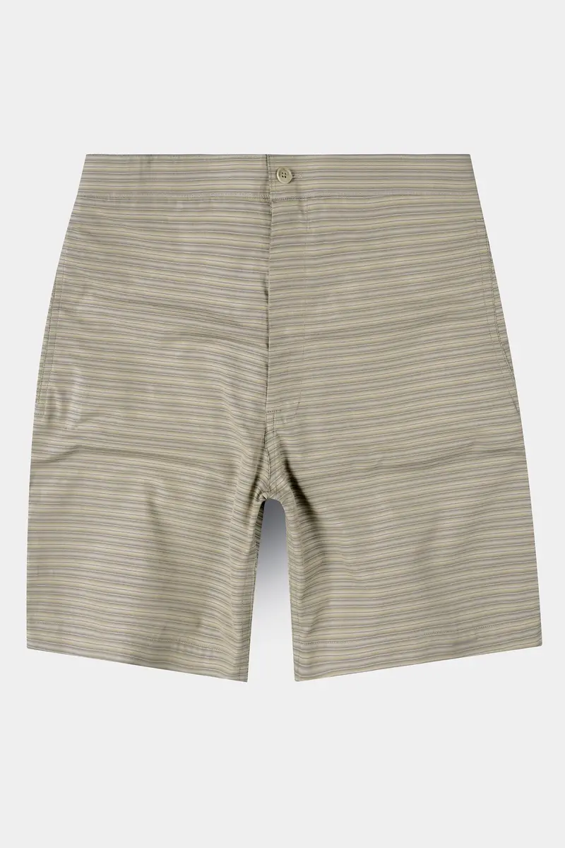 Dawn Lridium Brown Stripes Super Soft Premium Cotton Short 2