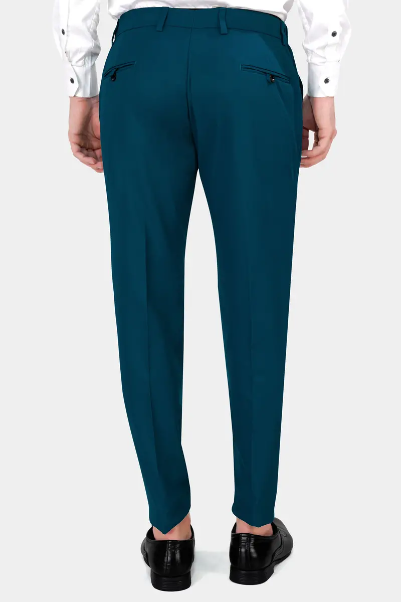 Dell Blue Wool Rich Designer Suit 13